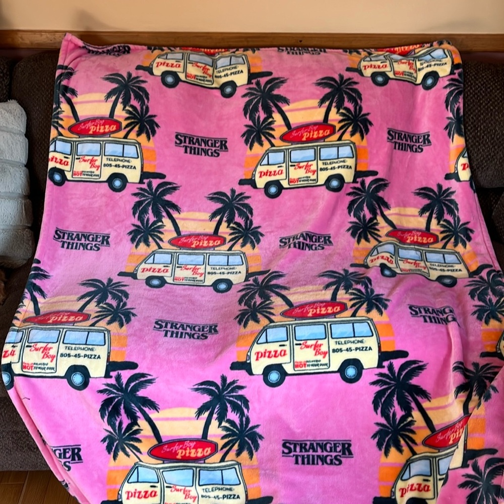 Stranger Things blanket